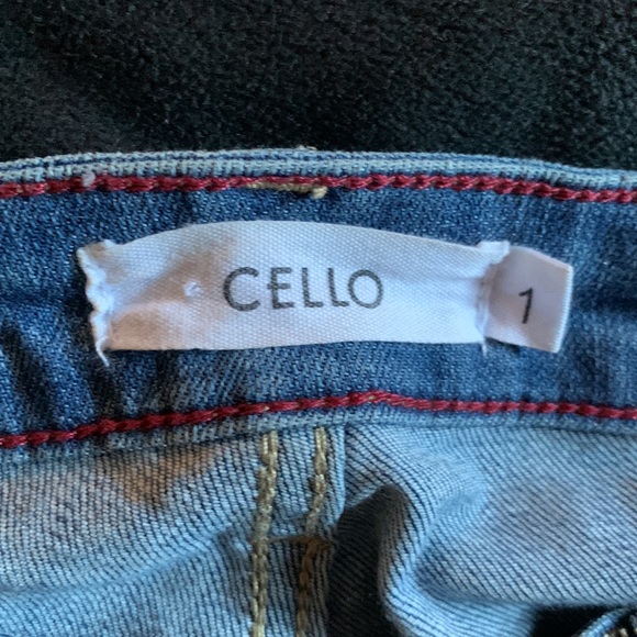 Cello Distressed Skinny Stretch Jeans — 1 - Picture 7 of 7
